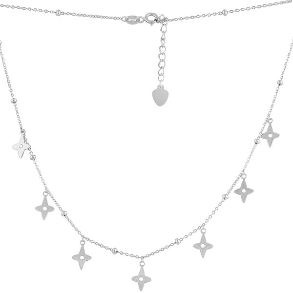 Серебряное колье
