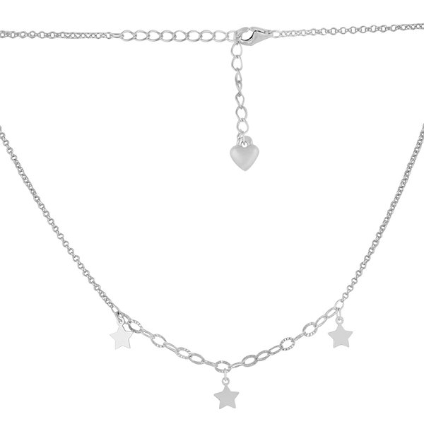 Серебряное колье