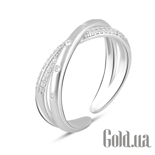 

Женские кольца Fresh Jewelry, Женское серебряное кольцо с куб. циркониями, 18