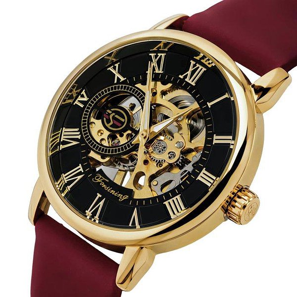 Forsining Жіночий годинник Rich Ruby Red 3990 bt3990 – зображення 2
