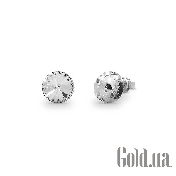 

Пусеты (гвоздики) Spark, Стальной, Серьги с кристаллами Swarovski