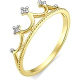 Женское золотое кольцо с бриллиантами, 1553753