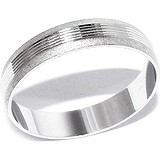 Silver Wings Серебряное обручальное кольцо, 1616985