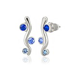 Сережки з кристалами Swarovski, 1626201