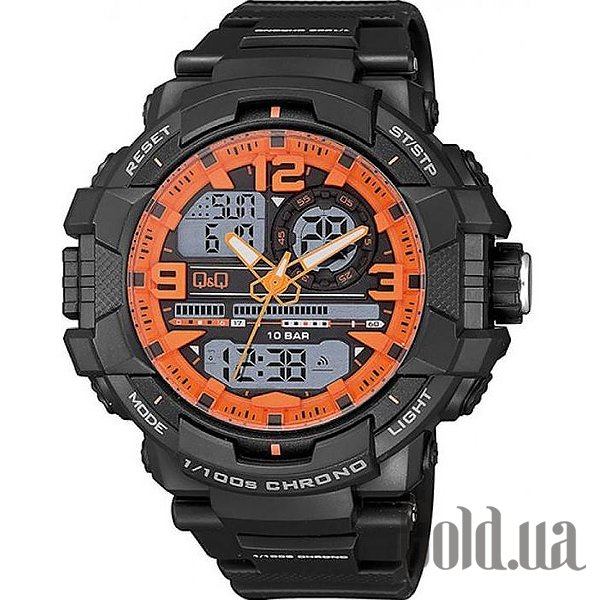 

Японские часы Q&Q, Мужские часы LCD GW86J009Y