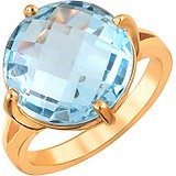 Женское золотое кольцо с топазом, 1667417