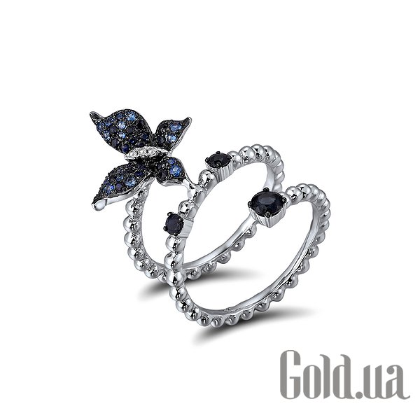 

Женские кольца Lurie Jewelry, Женское серебряное кольцо с куб.циркониями , 17.5