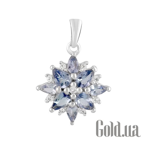 

Женские кулоны Fresh Jewelry, Серебряный кулон с танзанитами и топазами