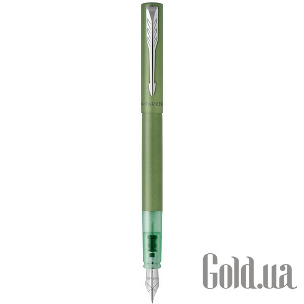 

Ручка Parker, Перьевая ручка Vector 17 XL Metallic Green CT FP F 06 311