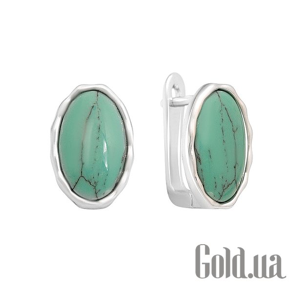 

Серьги Fresh Jewelry, Серебряные серьги с бирюзой