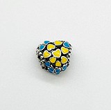 Серебряная наборная подвеска с эмалью, 1787737