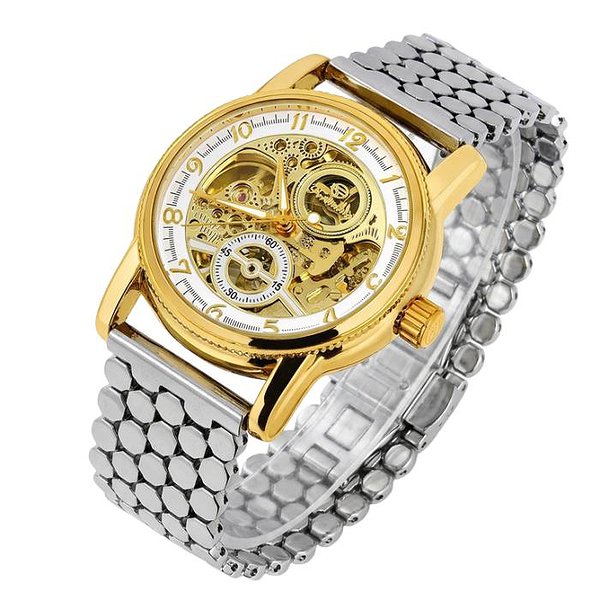 Forsining Мужские часы Star Hexagon Steel 3991 bt3991