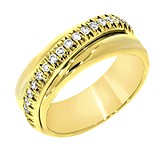 Золотое кольцо с бриллиантами, 815705