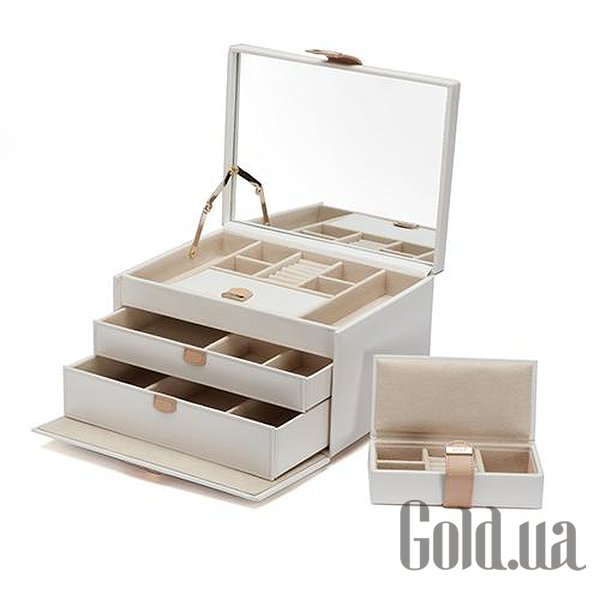 

Шкатулка Wolf, Шкатулка для украшений Chloe Medium Box Cream 301053