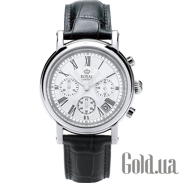 

Мужские часы Royal London, Мужские часы Classic Chronograph 41193-01