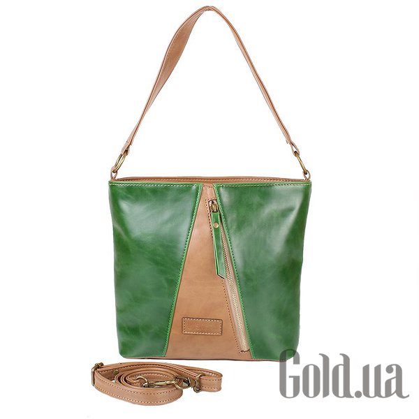 

Сумки женские Laskara, Коричневый;зеленый, Женская сумка LK10204-green-taupe