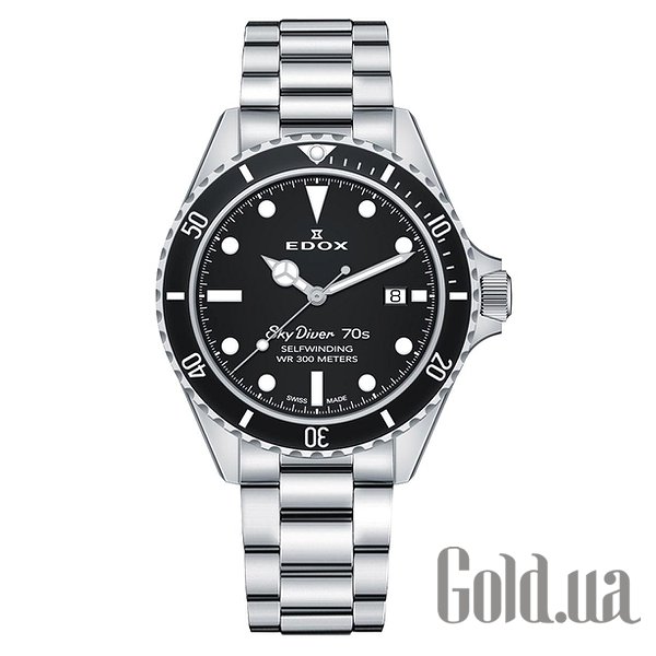 

Швейцарские часы Edox, Мужские часы SkyDiver 70s 80112 3NM NI