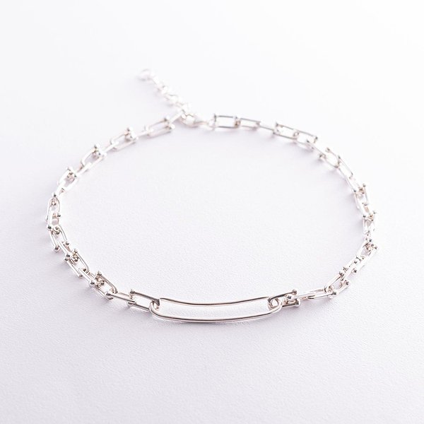 Серебряное колье