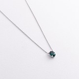 Серебряное колье с кварцем, 1796698