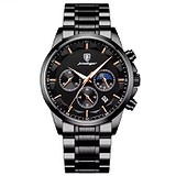 Poedagar Мужские часы West Black 3781, 1797210