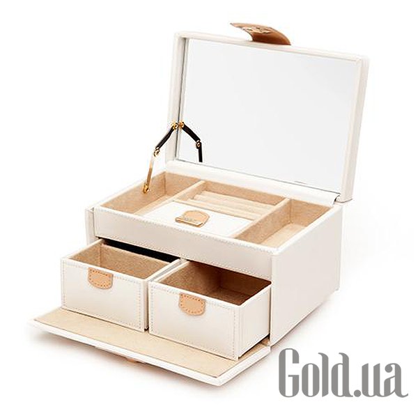 

Шкатулка Wolf, Шкатулка для украшений Chloe Small Box Cream 301153