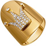 Женское золотое кольцо с бриллиантами, 1688155