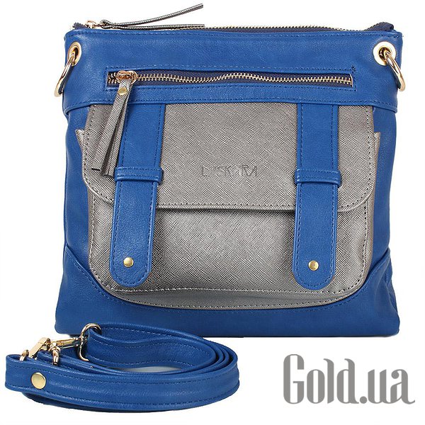 

Сумки женские Laskara, Синий;серебряный, Женская сумка LK-10238-blue-silver