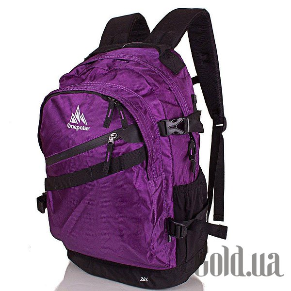 

Рюкзак Onepolar, Черный;фиолетовый, Рюкзак W1967-violet