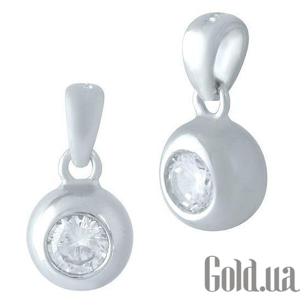 

Женские кулоны Fresh Jewelry, Серебряный кулон с куб. цирконием