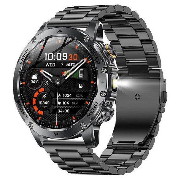 UWatch Смарт-годинник Smart Power Ultra Steel 3516