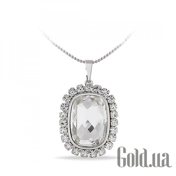

Женские колье и кулоны Kobi, Стальной, Кулон с цепочкой с кристаллами Swarovski