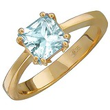 Женское золотое кольцо с топазом, 1635932
