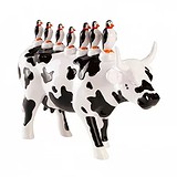 Cow Parade Статуэтка Корова "Transporte Coletivo" 47826, 1696092