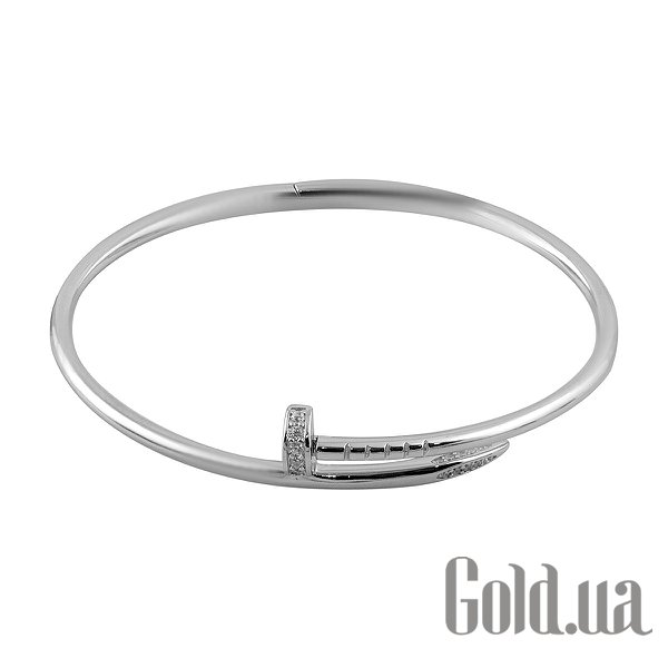 

Браслет Fresh Jewelry, Женский серебряный браслет с куб. циркониями, 18