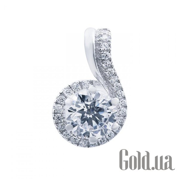 

Женские кулоны Lurie Jewelry, Серебряный кулон с куб. циркониями