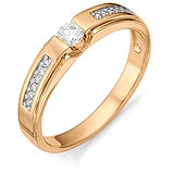 Золотое кольцо с бриллиантами, 1555037