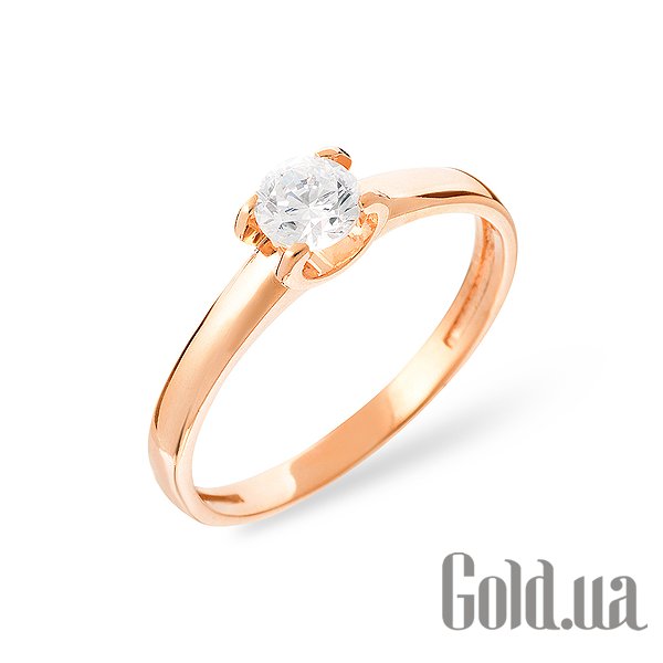 

Кольцо Украина, Золотое кольцо с куб. цирконием, 15