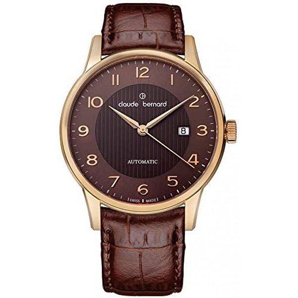 Claude Bernard Мужские часы Classic Automatic Date 80091 37R BRBR