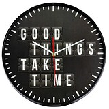 Technoline Настінний годинник Good Things Take Time DAS301212, 1760349