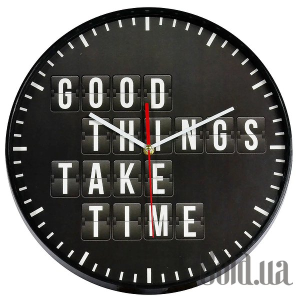 

Настенные часы Technoline, Настенные часы Good Things Take Time DAS301212