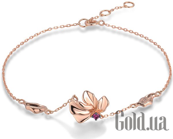 

Браслет Lurie Jewelry, Женский золотой браслет с рубином, 17.5