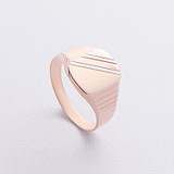 Мужское золотое кольцо