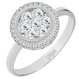Золотое кольцо с бриллиантами, 1650526