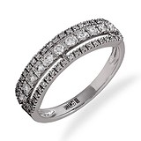 Золотое обручальное кольцо с бриллиантами, 1668190