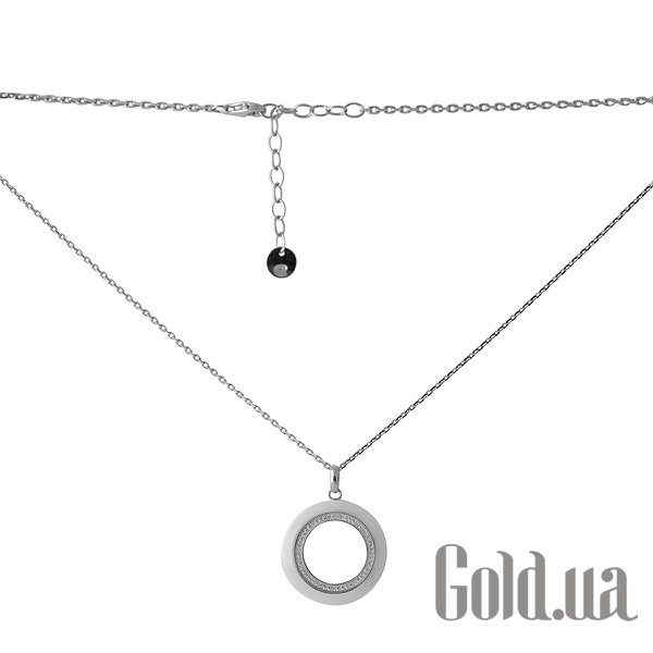 

Женские колье Fresh Jewelry, Серебряное колье с керамикой и куб. циркониями, 50