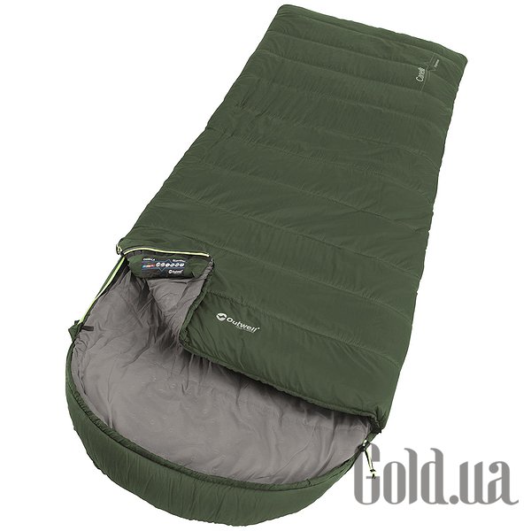 

Спальный мешок Outwell, Зеленый, Спальный мешок Canella Supreme/-1°C Forest Green Left