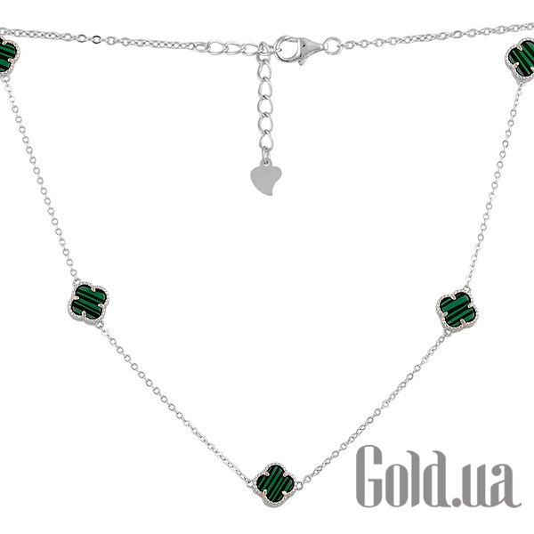 

Женские колье Fresh Jewelry, Серебряное колье с малахитами, 45