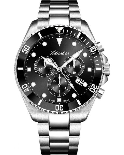 Adriatica Мужские часы Classic Chronograph A8347.Y194CH A8347.Y194CH