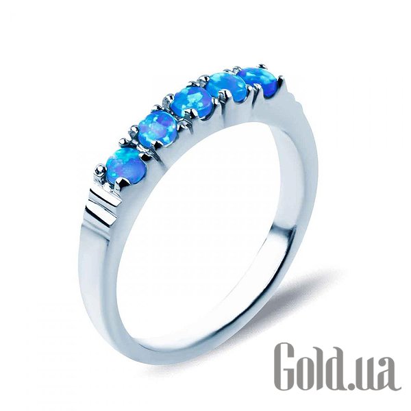 

Женские кольца Lurie Jewelry, Женское серебряное кольцо с опалами, 16
