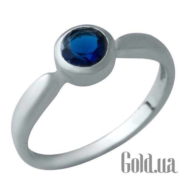 

Женские кольца Fresh Jewelry, Женское серебряное кольцо с синт. сапфиром, 16.5